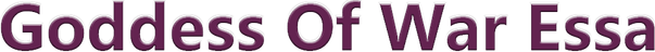 Логотип Goddess Of War Essa