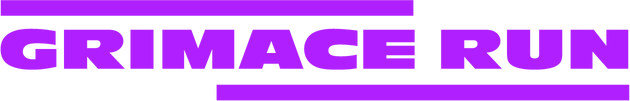 Логотип Grimace Run