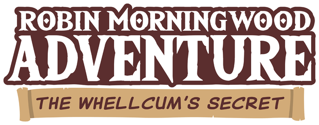 Логотип Robin Morningwood Adventure - A gay RPG