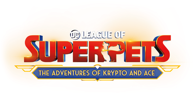 Логотип DC League of Super-Pets: The Adventures of Krypto and Ace