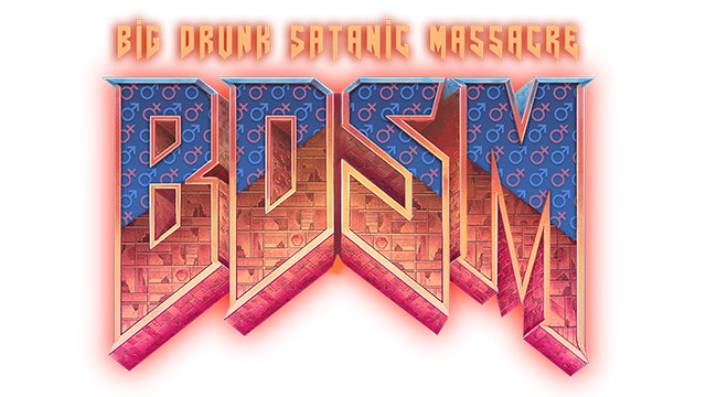 Логотип BDSM: Big Drunk Satanic Massacre