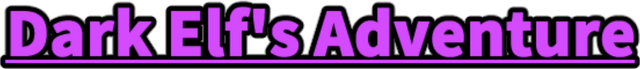 Логотип Dark Elf's Adventure