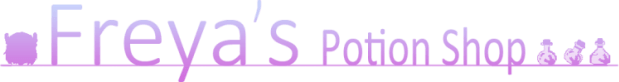Логотип Freya's Potion Shop