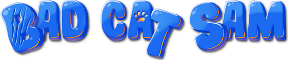Логотип Bad cat Sam