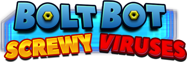 Логотип Bolt Bot Screwy Viruses
