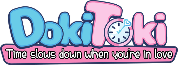 Логотип DokiToki: Time Slows Down When You're In Love