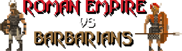 Логотип Roman Empire vs. Barbarians