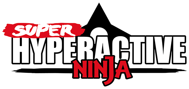 Логотип Super Hyperactive Ninja