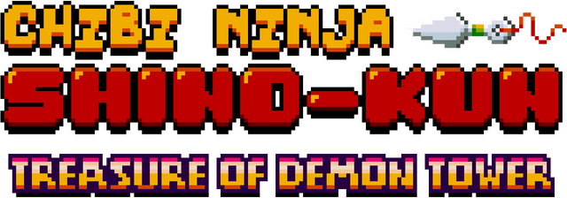 Логотип Chibi Ninja Shino-kun: Treasure of Demon Tower