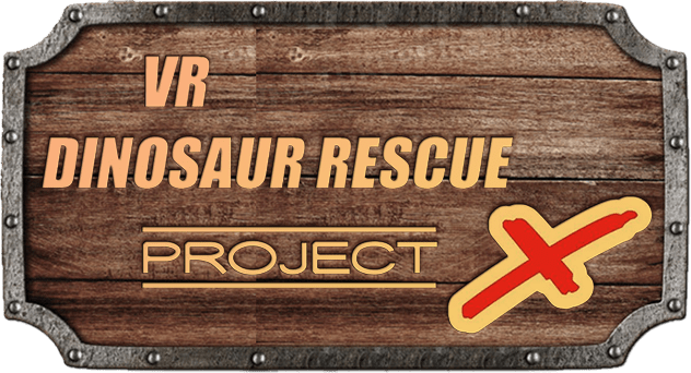 Логотип VR DINOSAUR RESCUE Project X