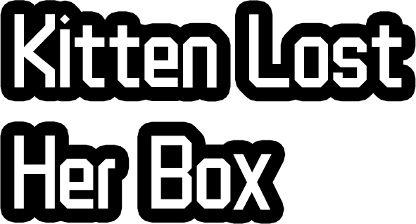Логотип Kitten Lost Her Box
