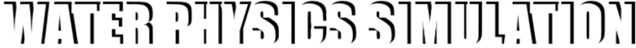 Логотип Water Physics Simulation