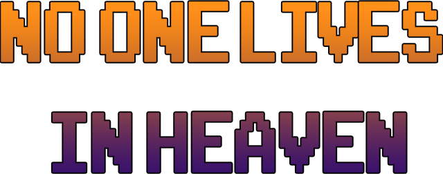 Логотип No one lives in heaven