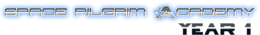 Логотип Space Pilgrim Academy: Year 1
