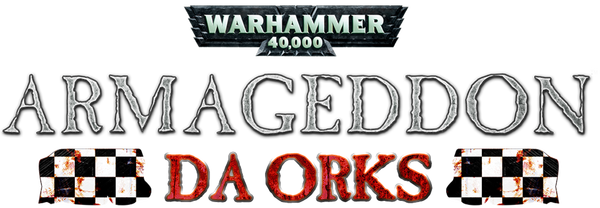 Логотип Warhammer 40,000: Armageddon - Da Orks