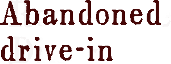 Логотип Abandoned drive-in