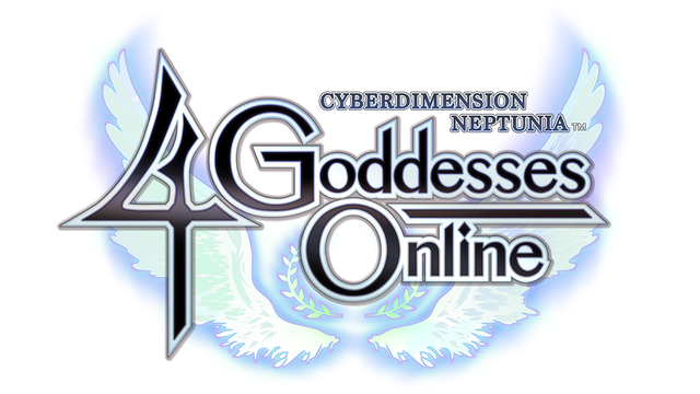 Логотип Cyberdimension Neptunia: 4 Goddesses Online