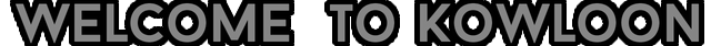Логотип Welcome to Kowloon