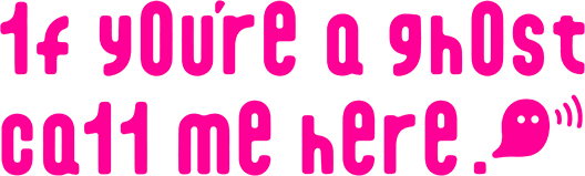 Логотип 1f y0u're a gh0st ca11 me here!