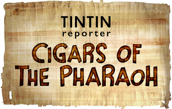 Логотип Tintin Reporter - Cigars of the Pharaoh