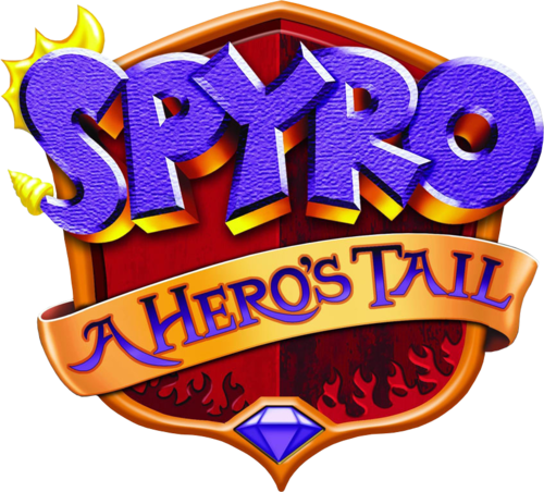 Логотип Spyro: A Hero's Tail