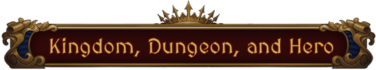 Логотип Kingdom, Dungeon, and Hero