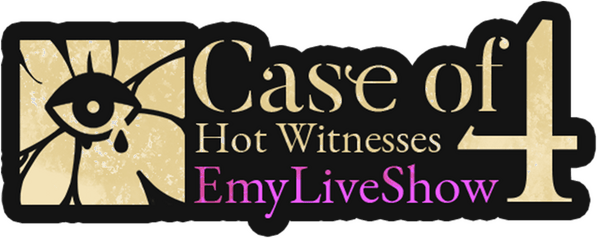 Логотип EmyLiveShow: Case of Four Hot Witnesses