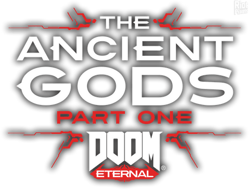 Логотип DOOM Eternal: The Ancient Gods