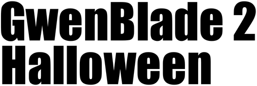 Логотип GwenBlade: Halloween