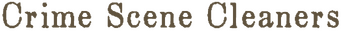 Логотип CrimeSceneCleaners