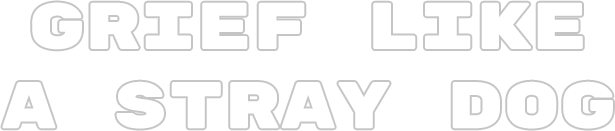 Логотип Grief like a stray dog