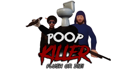 Логотип Poop Killer - Flush or Die