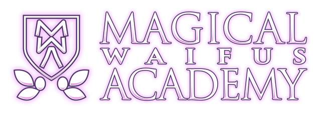 Логотип Magical Waifus Academy