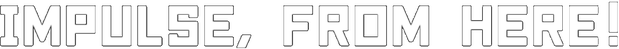 Логотип Impulse, From Here!