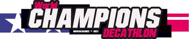 Логотип World CHAMPIONS: Decathlon