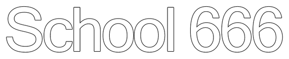 Логотип School 666