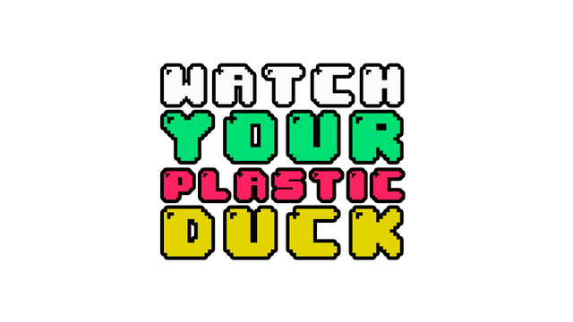 Логотип Watch Your Plastic Duck