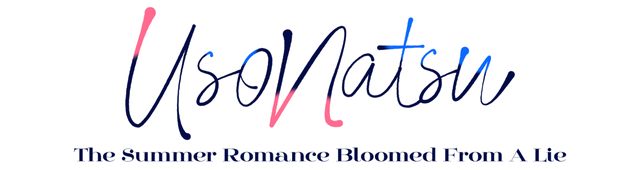 Логотип UsoNatsu ~The Summer Romance Bloomed From A Lie~
