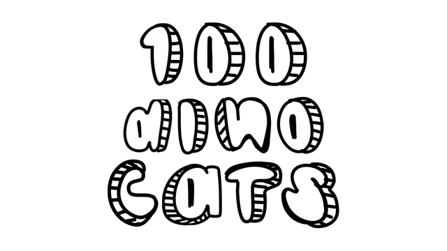 Логотип 100 Dino Cats