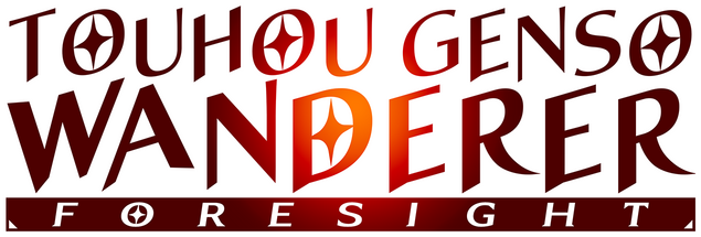 Логотип Touhou Genso Wanderer -FORESIGHT-