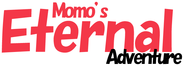 Логотип Momo's Eternal Adventure