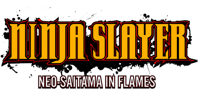 Логотип NINJA SLAYER NEO-SAITAMA IN FLAMES