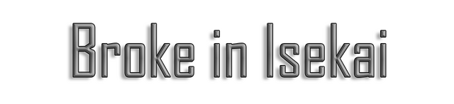 Логотип Broke in Isekai