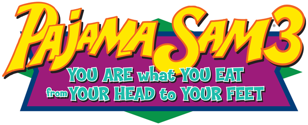 Логотип Pajama Sam 3: You Are What You Eat From Your Head To Your Feet