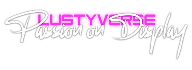 Логотип LustyVerse: Passion on Display