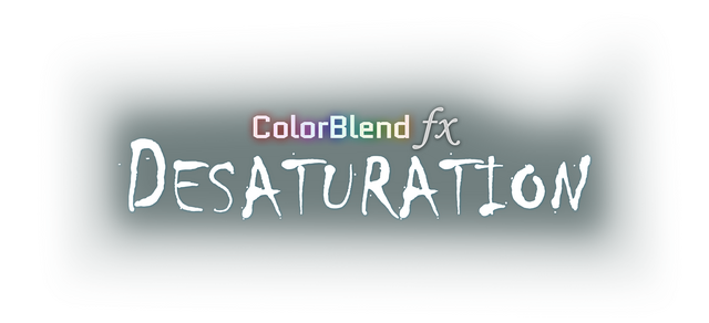 Логотип ColorBlend FX: Desaturation