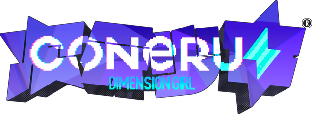 Логотип CONERU -DIMENSION GIRL-