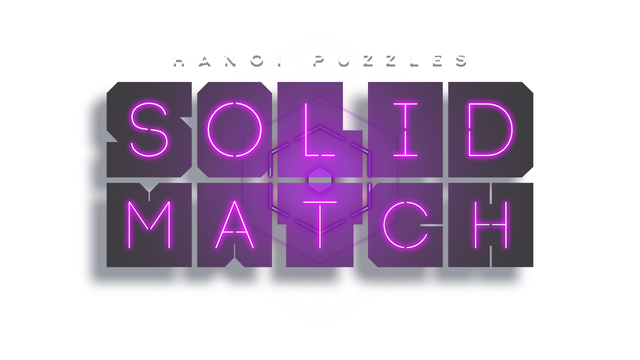 Логотип Hanoi Puzzles: Solid Match