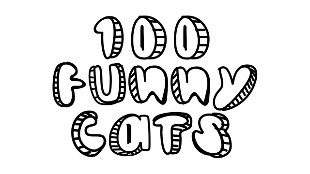 Логотип 100 Funny Cats