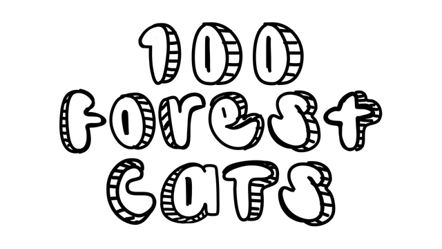 Логотип 100 Forest Cats